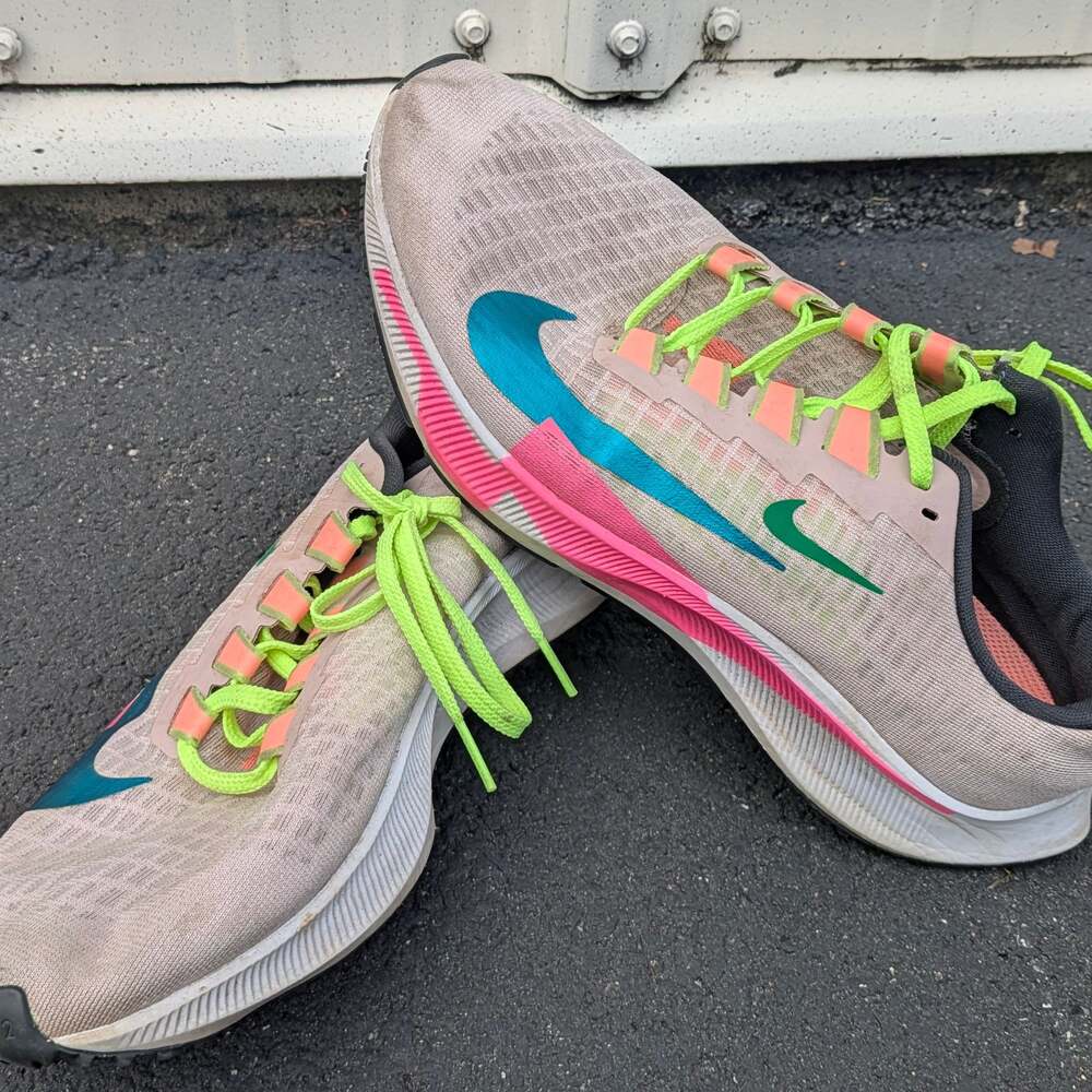 Nike Air Zoom Pegasus 37 Running Shoes Champagne Barely Rose White